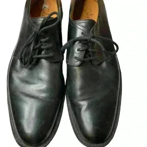 Cole Haan Mens Black Leather Shoe Size 11.5 Lace Up Oxford. main image 6